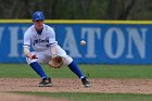 Baseball vs RWU  Wheaton College Baseball vs Roger Williams University. - Photo By: KEITH NORDSTROM : Wheaton, Baseball